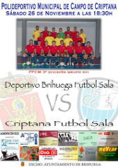Importante partido el que disputará el Deportivo Brihuega este sábado en Campo de Criptana