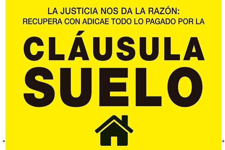 Adicae informa este lunes en Guadalajara sobre cómo reclamar por las cláusulas suelo