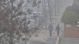 Densos bancos de niebla por la mañana y sol durante el día este jueves en Guadalajara