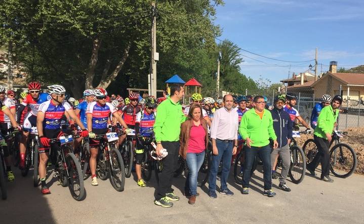 Más de 350 participantes en la X Ruta de las Aliagas de Peñalver, tercera prueba del Circuito MTB Diputación