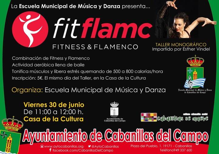 La Escuela Municipal de Música y Danza de Cabanillas organiza un taller de 'FitFlamc”