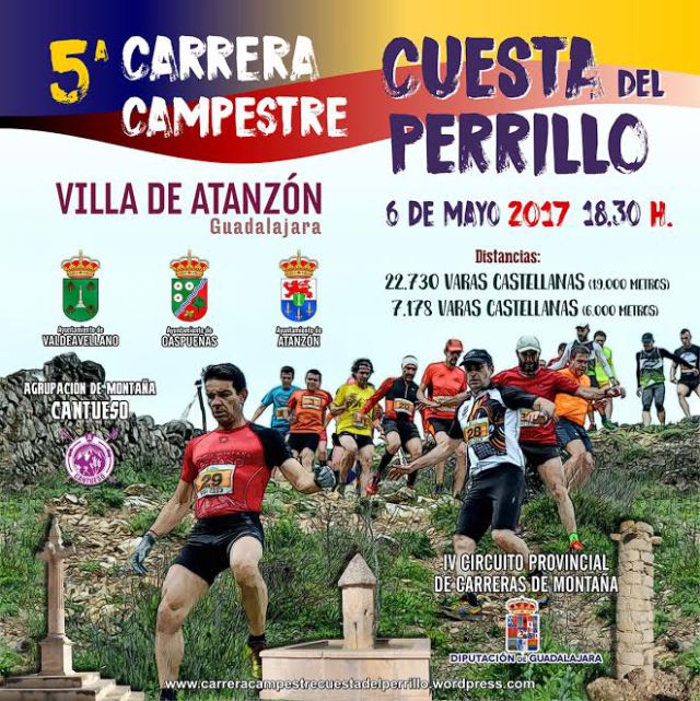 El próximo sábado 6 se celebra la V Carrera 'Cuesta del Perrillo' de Atanzón, primera prueba del Circuito de Diputación de Guadalajara