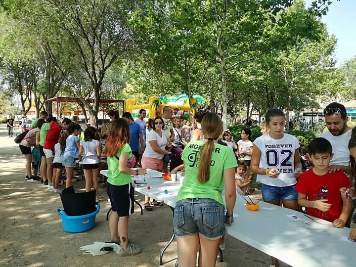 Éxito de participación en la feria infantil celebrada en Alovera