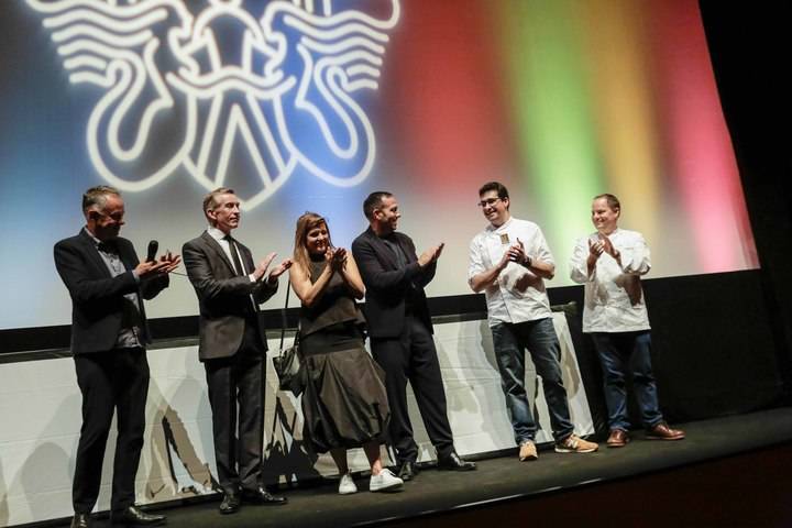 El chef Jorge Maestro, afincado en Sigüenza, también fue protagonista en el Festival de Cine de San Sebastián