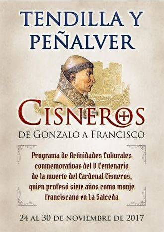 Nuevas actividades culturales en Tendilla y Peñalver con motivo del 'Año Cisneros'
