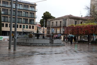 Lluvia y frío este sábado en Guadalajara donde la temperaturas no llegará a los 7ºC