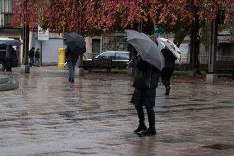 Ligero descenso de las temperaturas este lunes en Guadalajara donde predominarán los chubascos y los cielos nublados