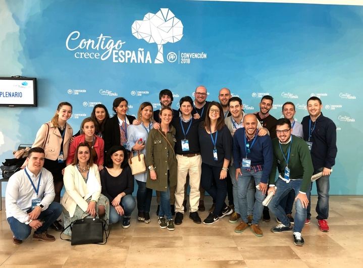 NNGG CLM presente en la Convención Popular de Sevilla