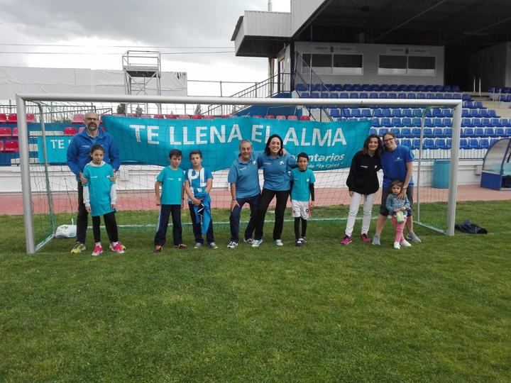 Los voluntarios de ”la Caixa" en Guadalajara celebran una jornada lúdica y festiva con 25 niños en situación de vulnerabilidad 