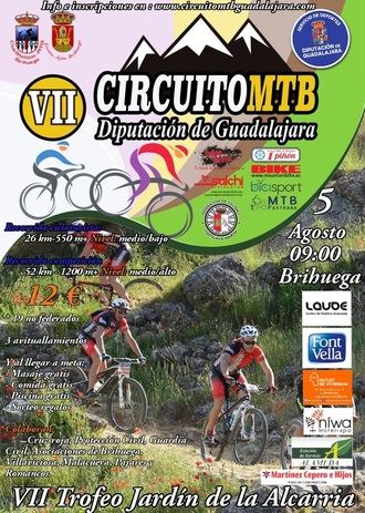 Este domingo, nueva prueba del Circuito MTB Diputación de Guadalajara en Brihuega