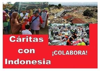 C&#225;ritas Diocesana llama a la solidaridad con Indonesia 