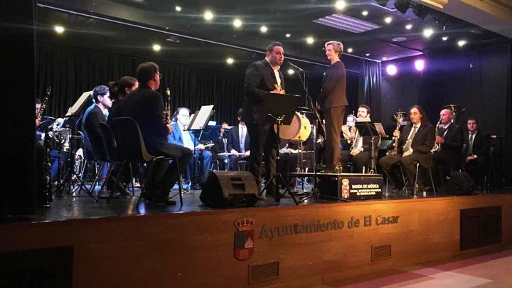 La Banda de la Diputación ofreció un brillante concierto de otoño en El Casar