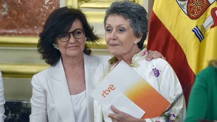 El escándalo de Pedro Sánchez y Pablo Iglesias en RTVE : Rosa María Mateo cobra 10.000 al mes y "no tiene ni idea"