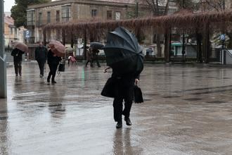 Guadalajara despide el mes de enero con cielos nublados, lluvia, viento y oscilando el mercurio entre los 7ºC de mínima y los 13º de máxima