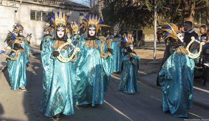 Colorido y diversión ayer en el Desfile de Carnaval de Guadalajara