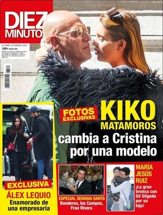 DIEZ MINUTOS Kiko Matamoros deja a Cristina por una espectacular modelo de 21 años