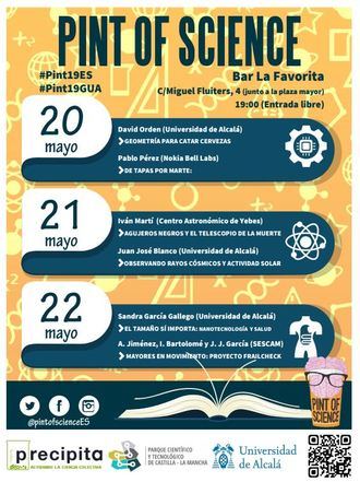 Pint of Science 2019: El festival que lleva la ciencia a los bares se celebra en Guadalajara