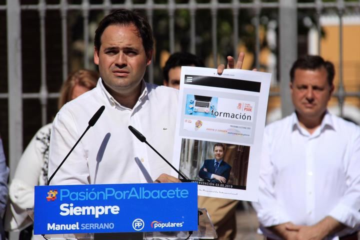 Núñez denuncia que “Page se presenta a las elecciones autonómicas con el mismo programa que en 2015 porque no ha cumplido ni una sola de sus promesas”