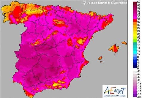Llega a España este jueves la segunda ola de calor de este verano