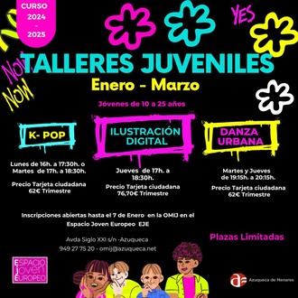 Inscripciones abiertas para talleres de K-Pop y arte juvenil en Azuqueca