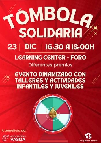 Azuqueca lanza una Tómbola solidaria para impulsar el comercio local en Navidad