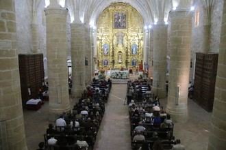 A pesar de la pandemia Albalate de Zorita homenajea un año más a La Santa Cruz Aparecida