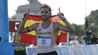 &#193;lvaro Mart&#237;n, medalla de bronce en los 20 km marcha