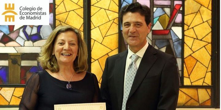 Amelia Pérez Zabaleta, primera Decana del Colegio de Economistas de Madrid