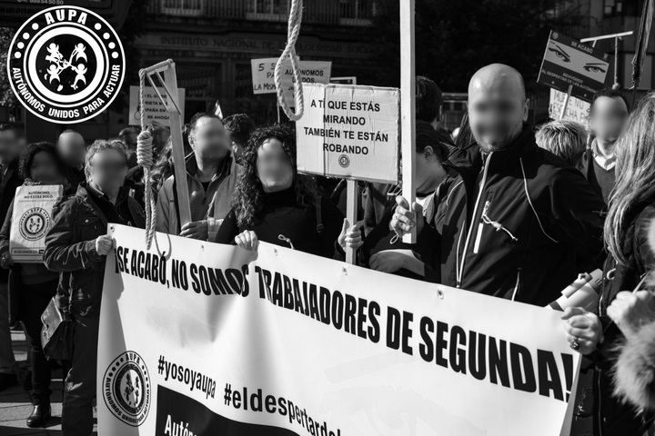 Los autónomos de GUADALAJARA se sienten desamparados y hacen visible su dramática situación en el parón convocado el 24 de Febrero en toda España