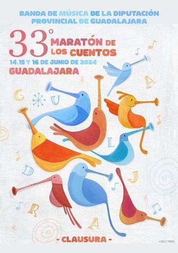La Banda de Música de la Diputación de Guadalajara cerrará el Maratón de los Cuentos con un concierto de temática músico-literaria 