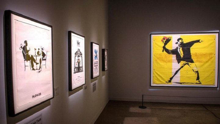 Una exposición de Banksy con más de 30 obras, en el Círculo de Bellas Artes de Madrid
