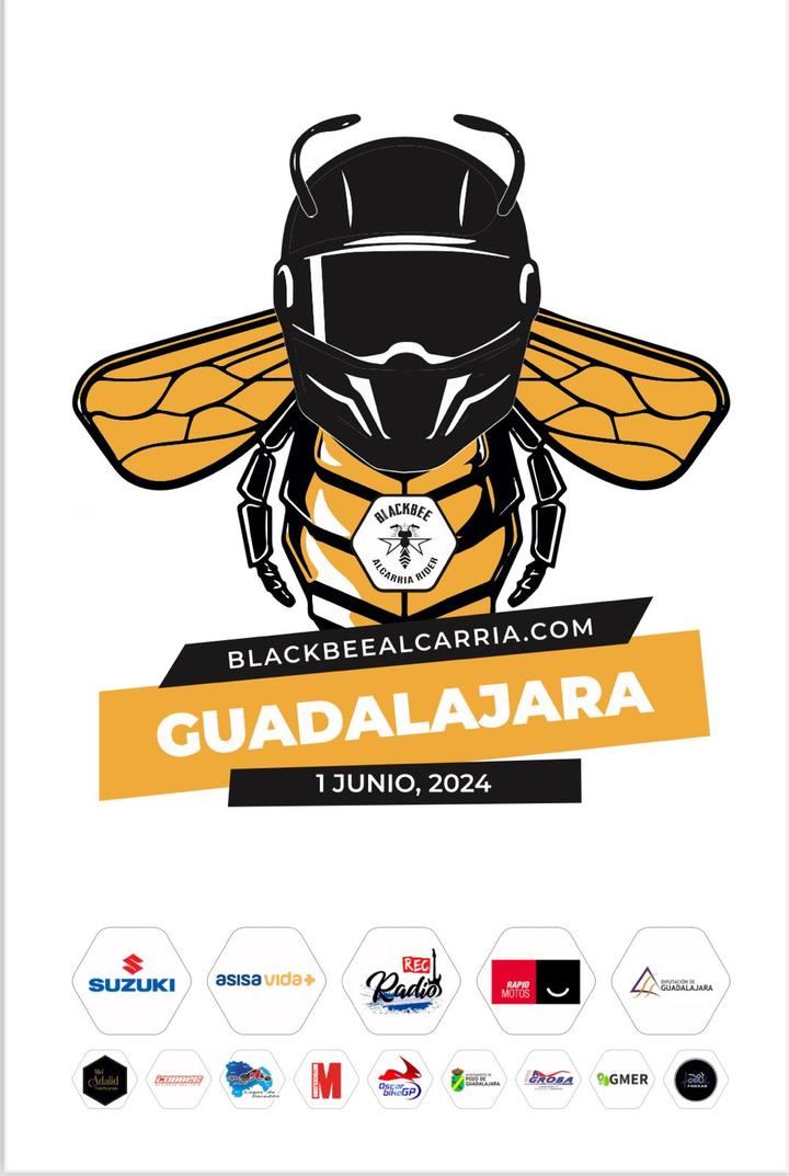 Pozo de Guadalajara acoge este sábado la ruta motera Blackbee Alcarria 2024