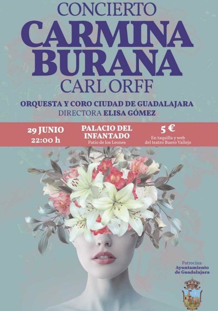 El concierto de Carmina Burana de Carl Orff se traslada al Teatro Buero Vallejo y comenzará a las 22:30 horas