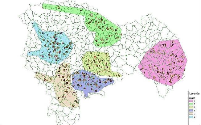 La Diputación actualiza la cartografía de las redes de agua y alumbrado de los pueblos de Guadalajara