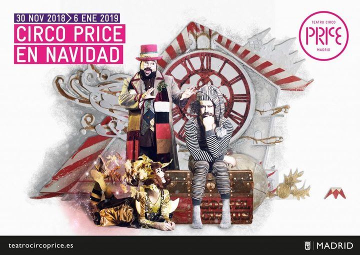 El Price abrirá de nuevo sus puertas en Madrid a 'Circo Price en Navidad', espectáculo en cartel del 27 de noviembre a 10 de enero
