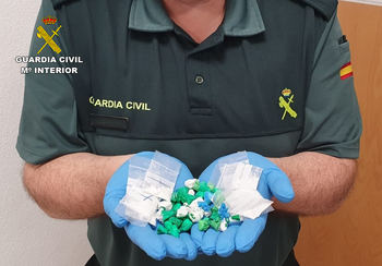 Detenido en Sigüenza con 34 dosis de cocaína dispuestas para la venta