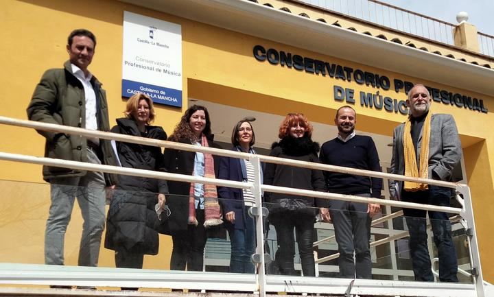 El Gobierno regional invierte 304.000 euros en la mejora de espacios y equipamiento del Conservatorio Profesional de Música ´Sebastián Durón´ de Guadalajara