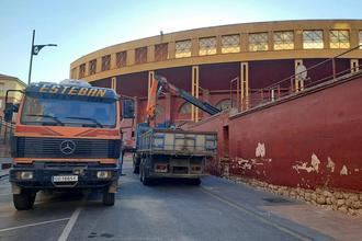 En marcha obras de mejora en los corrales de la Plaza de Toros de Guadalajara, enfermer&#237;a y cuarto de mayoral