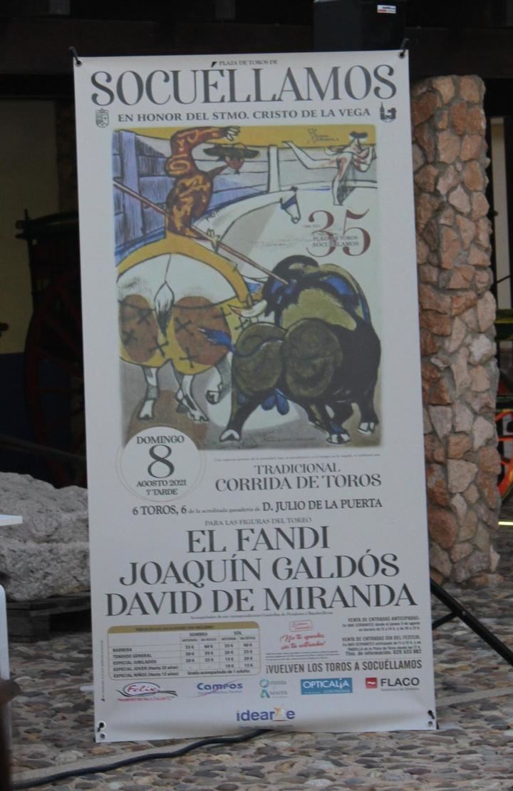 ‘El Fandi’, Joaquín Galdós y David de Miranda compondrán un cartel “de lujo” el 8 agosto por las fiestas de Socuéllamos