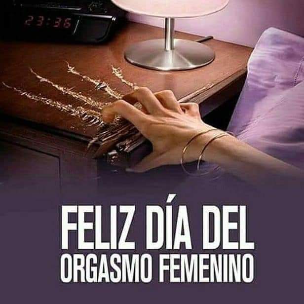 8 de agosto, Día del Orgasmo Femenino