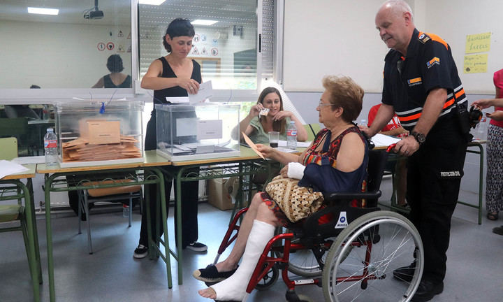 Protección Civil Cabanillas cubrió once traslados especiales en la jornada electoral del 23J