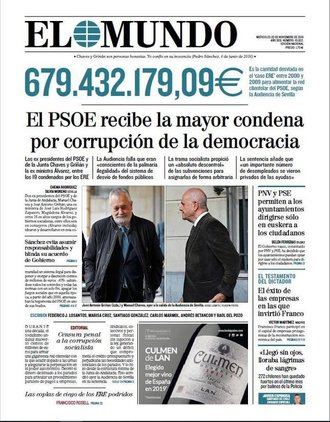 Magistrados del Tribunal Constitucional dicen que la sentencia de los "ERE" de Andalucía extiende a los políticos "privilegio de inmunidad" y "suplanta" al Supremo