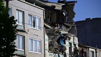 Mueren un hombre y una niña españoles en la explosión de un edificio en Bélgica