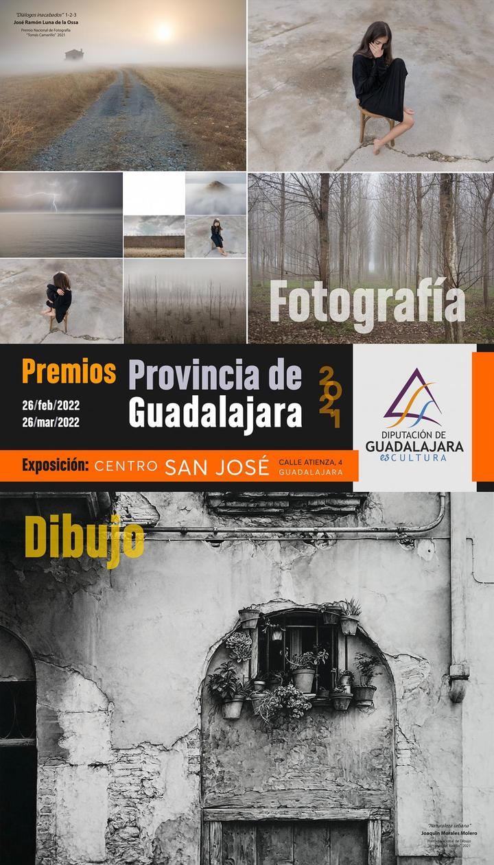 Este sábado se abre en el San José la exposición con los "Premios Provincia de Guadalajara" de dibujo y fotografía convocados por la Diputación
