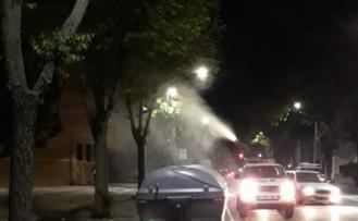 Comienza una nueva campaña de fumigación en parques y zonas arboladas de Guadalajara