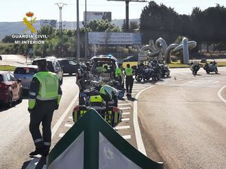 Dos heridos graves y 16 leves en los 10 accidentes registrados el fin de semana en Castilla-La Mancha