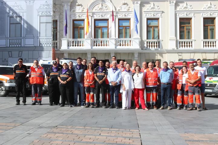 Guarinos agradece el trabajo de Protección Civil y Cruz Roja durante las Ferias de Guadalajara 