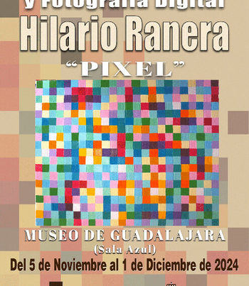 Hilario Ranera expone desde esta tarde su muestra ´Pixel´ en el Museo provincial de Guadalajara