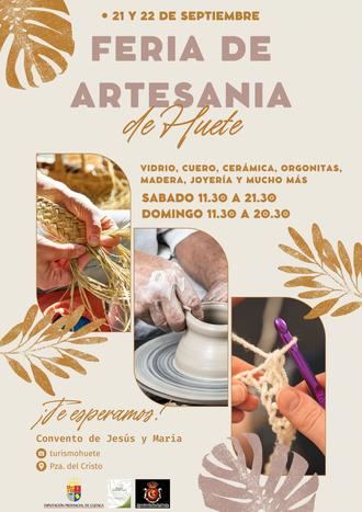 XXIV Feria de Artesan&#237;a de Huete los d&#237;as 21 y 22 de septiembre