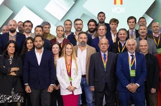 El presidente de VOX Guadalajara, Iván Sánchez participa en la jornada de trabajo de los presidentes provinciales de la formación 